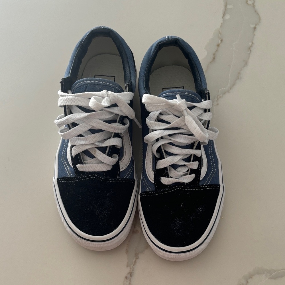 Vans Kids' Old School Navy - Picture 2 of 7